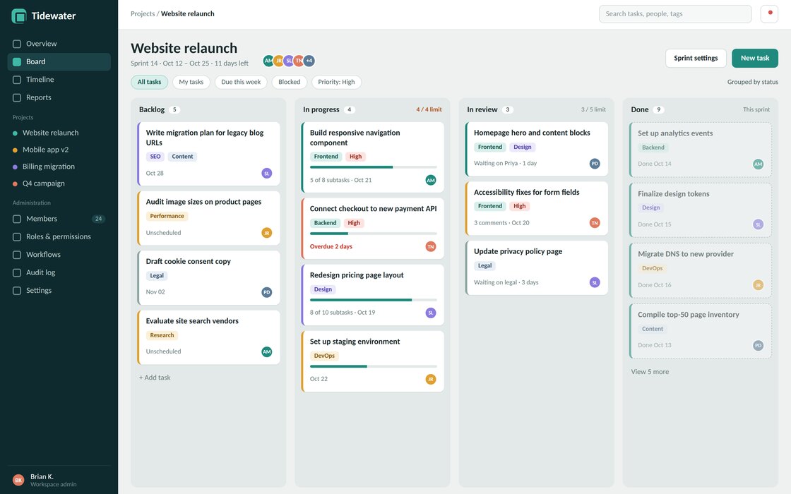 AI Operations Hub screenshot